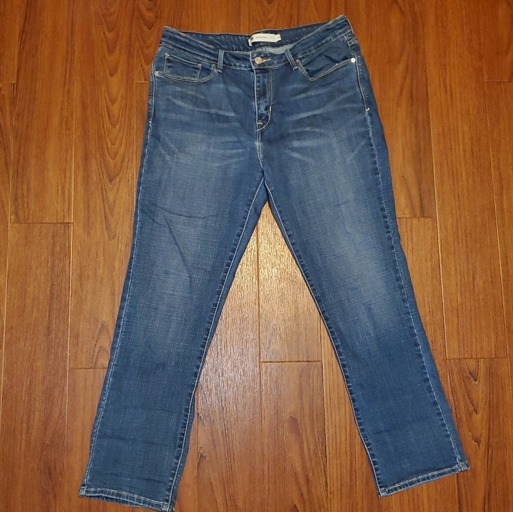 Levi's Mid Rise Skinny Jeans